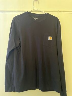 Carhartt wip work on Procter Black Crew Neck Short Sleeve Tee